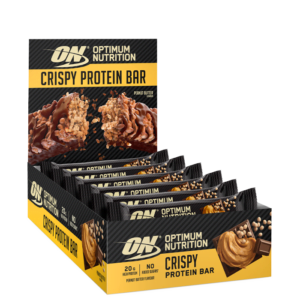 10 x Optimum Protein Crisp Bar, 65 g