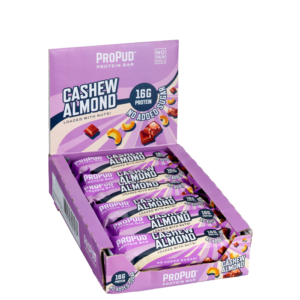 12 x ProPud Protein Bar, 55 g, Cashew Almond
