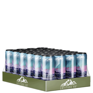 24 x Latitude 65, 330 ml, Norrsken > Äpple/Päron