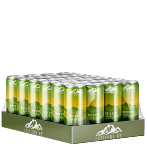 24 x Latitude 65, 330 ml, Naturen > Citron/Lime