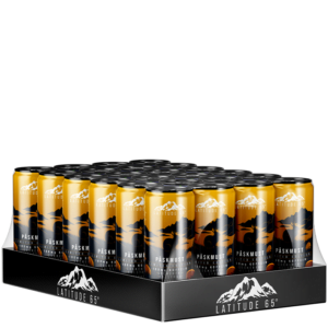 24 x Latitude 65, 330 ml, Påskmust