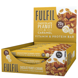 15 x FULFIL Protein Bar, 55 g, Peanut & Caramel