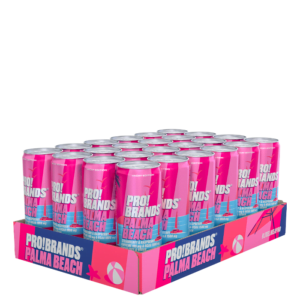 24 x Pro Brands BCAA Drink, 330 ml, Palma Beach