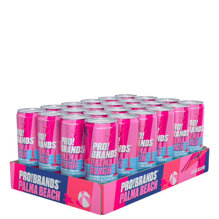 24 x Pro Brands BCAA Drink, 330 ml, Palma Beach 1 24 x Pro Brands BCAA Drink, 330 ml, Palma Beach