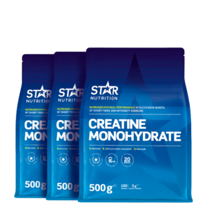 Butik 6 3 x Kreatinmonohydrat 500 g