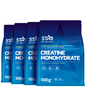 4 x Kreatinmonohydrat 500 g