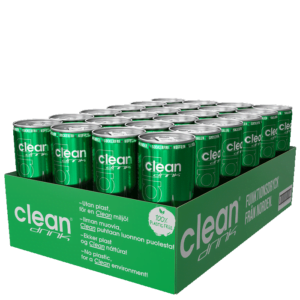 24 x Clean Drink, 330 ml, Äpple/Päron
