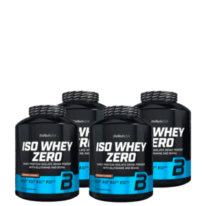 4 x Iso Whey Zero Lactose Free, 2270 g, BIG BUY