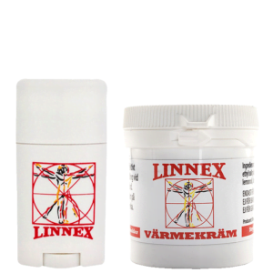 Linnex Stick, 50 g + Värmekräm, Burk, 100 ml
