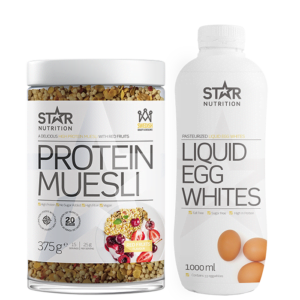 Butik 9 Flytande äggvita & Protein Muesli