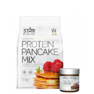 Protein Pancake mix, 1 kg + Protein Hazelnut Cream, 200 g