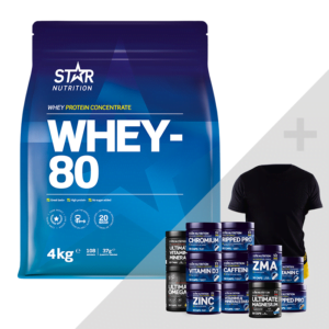 Whey-80, 4 kg + Bonus Product!