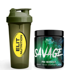 Butik 6 Elit Savage PWO 300 g + Elit Nutrition Smart Shaker 800 ml