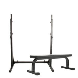 Butik 6 Star Gear Squat stand + Flat Bench