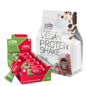 Vegan Protein Shake + Vegan Protein Bar