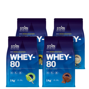 Whey-80 Mix&Match, 4x1kg