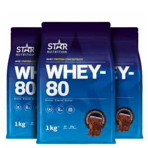 Whey-80 Mix&Match, 3x1kg