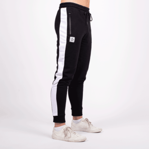 Star Gym Joggers, Black/White