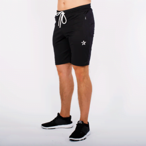 Star Mesh Shorts, Black