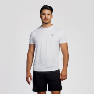 Butik 5 Star Mesh T-shirt White