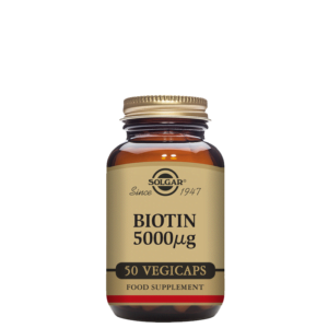 Biotin 5000 mcg 50 kapslar