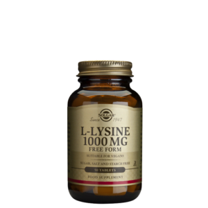 L-lysine 1000 mg 50 tabletter