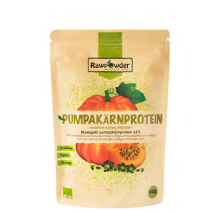 Pumpakärnprotein 63% Eko 450 g