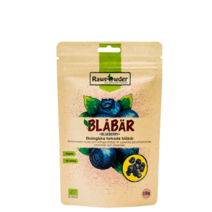 Butik 9 Torkade Blåbär EKO 150 g