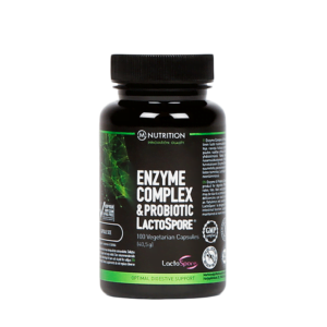 Enzyme Complex and Probiotic Lactospore, 100 caps