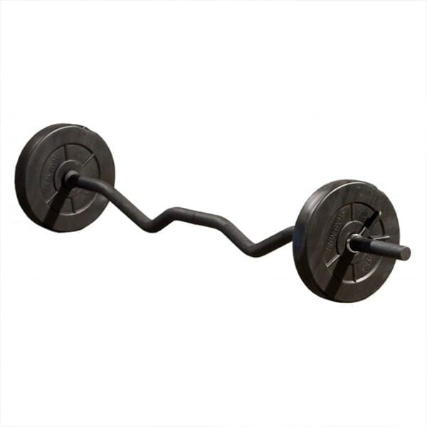 iron gym 23kg adjustable curl bar set iron gym 1