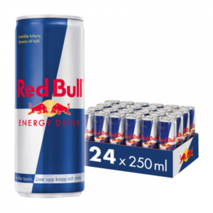 24 x Red Bull Energidryck, 250 ml, Original
