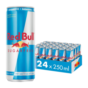 24 st Red Bull Energidryck Flak Sockerfri 250 ml