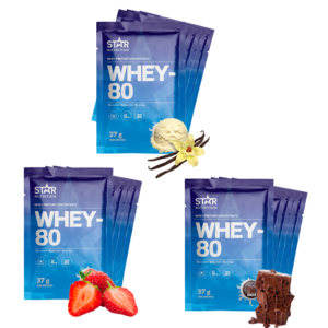15 x Whey-80 One Serving, 37 g