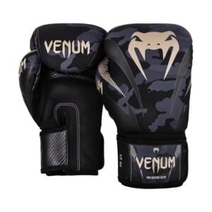 Butik 12 Venum Impact Boxing Gloves, Dark Camo/Sand
